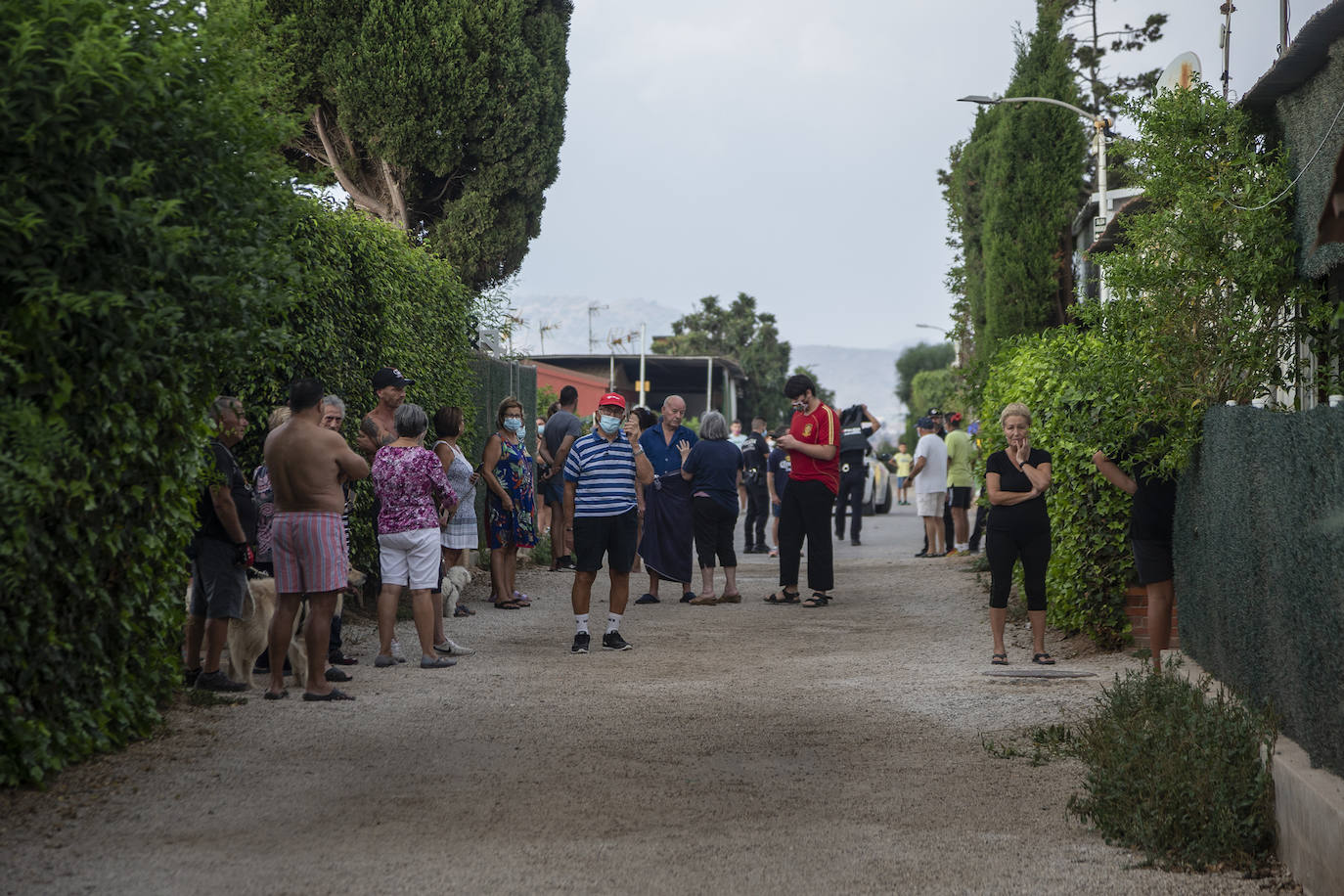 Fotos: El incendio del camping Caravaning de La Manga, en imágenes