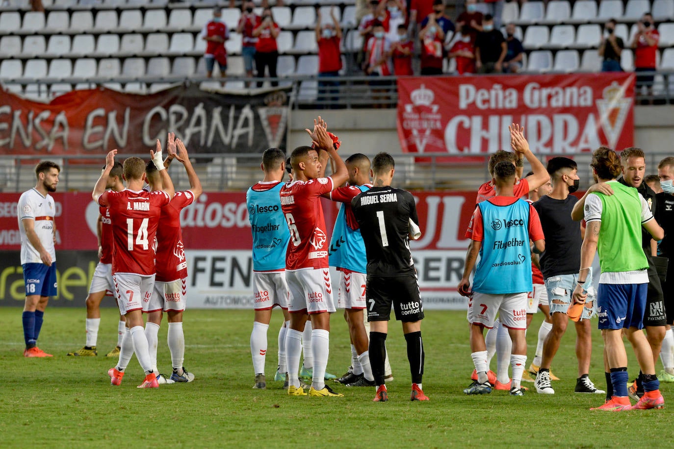 Fotos: La victoria del Real Murcia ante el Alzira, en imágenes