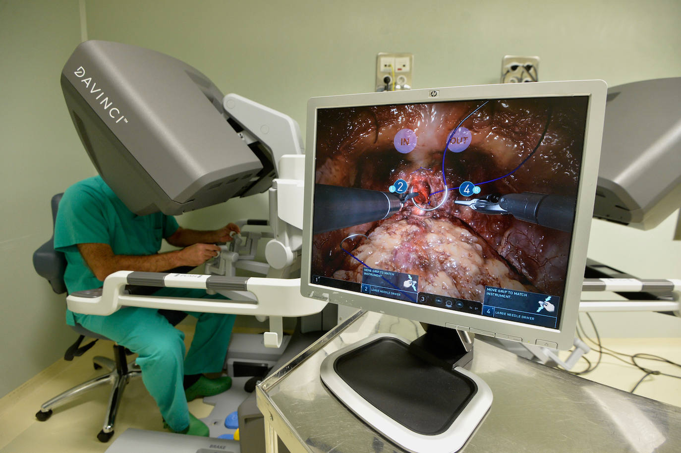 Fotos: Un robot en el quirófano