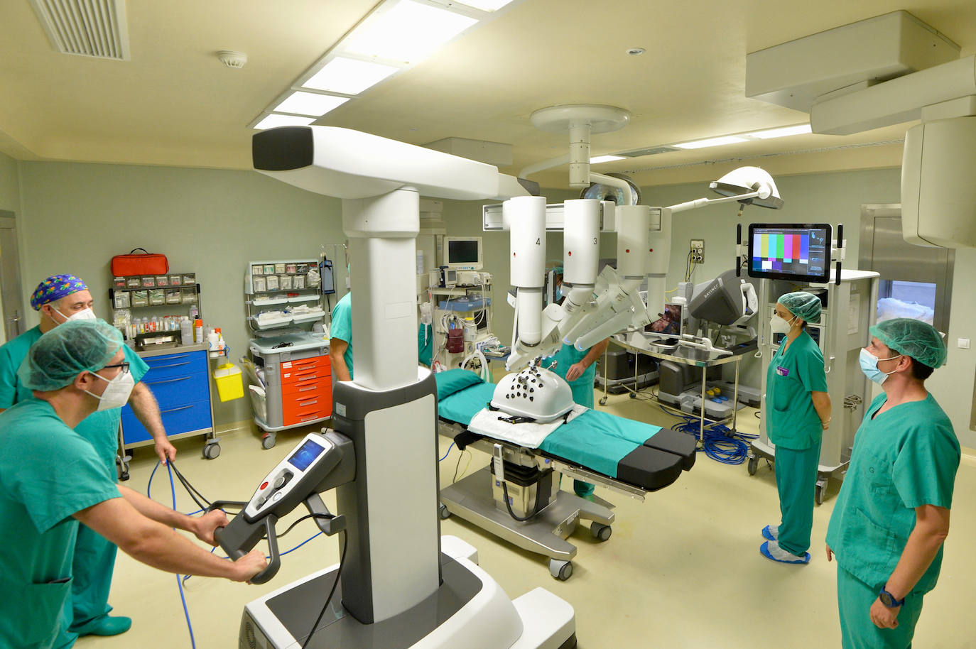 Fotos: Un robot en el quirófano