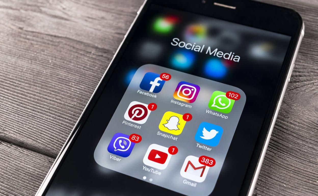 Las aplicaciones de un móvil.