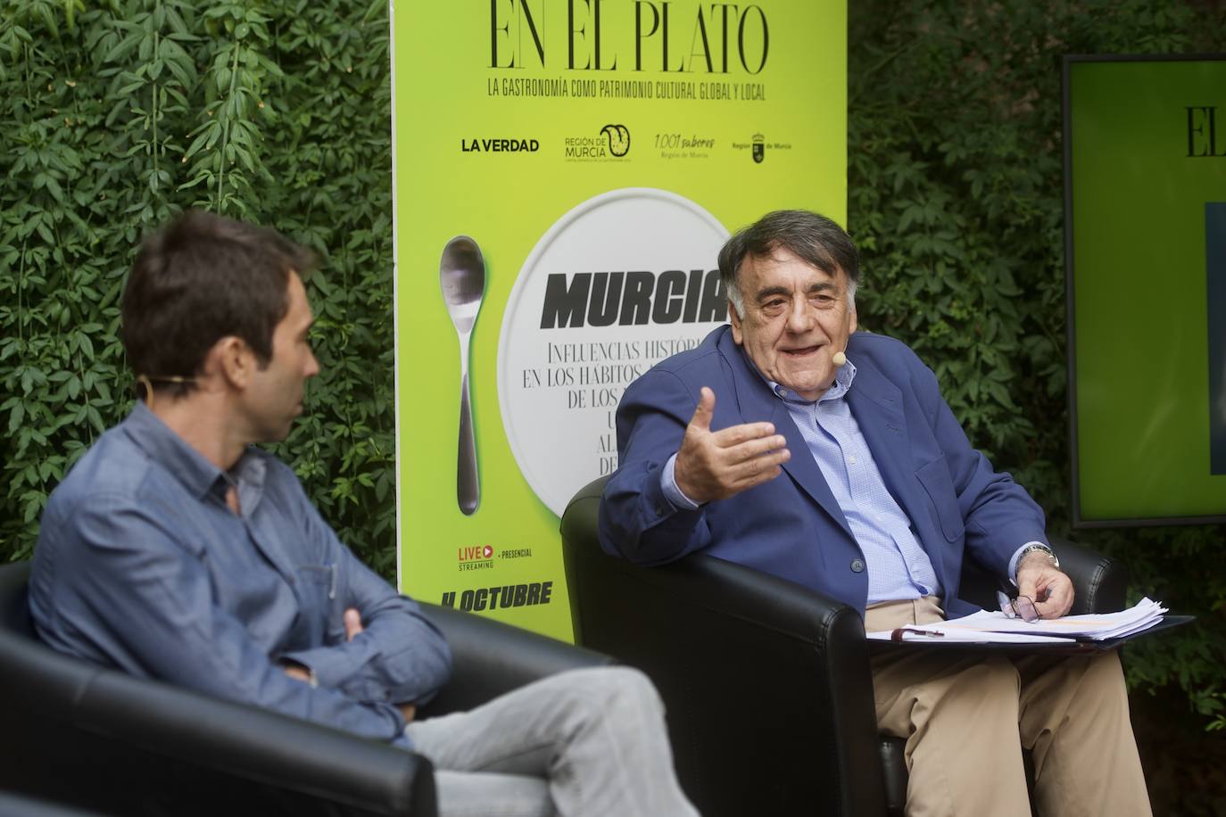 Fotos: Tercer encuentro del ciclo &#039;El territorio en el plato. Influencias históricas en los hábitos alimentarios de los murcianos: un viaje alrededor del mundo&#039;