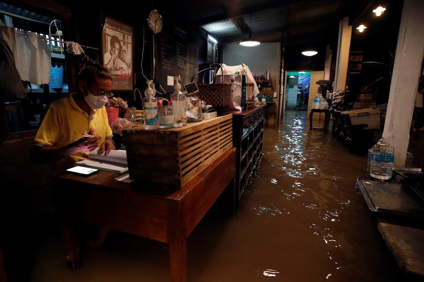 Fotos: Cena pasada por agua