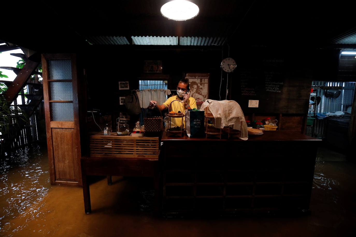 Fotos: Cena pasada por agua