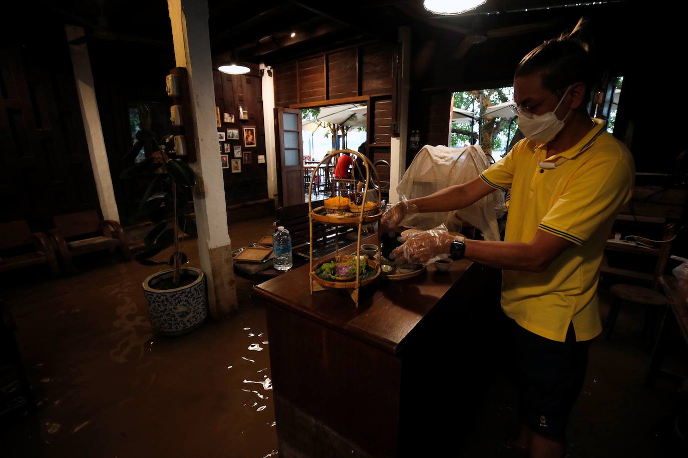 Fotos: Cena pasada por agua