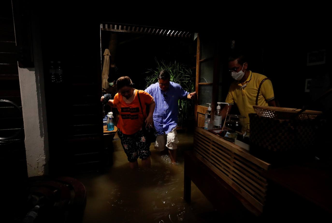 Fotos: Cena pasada por agua