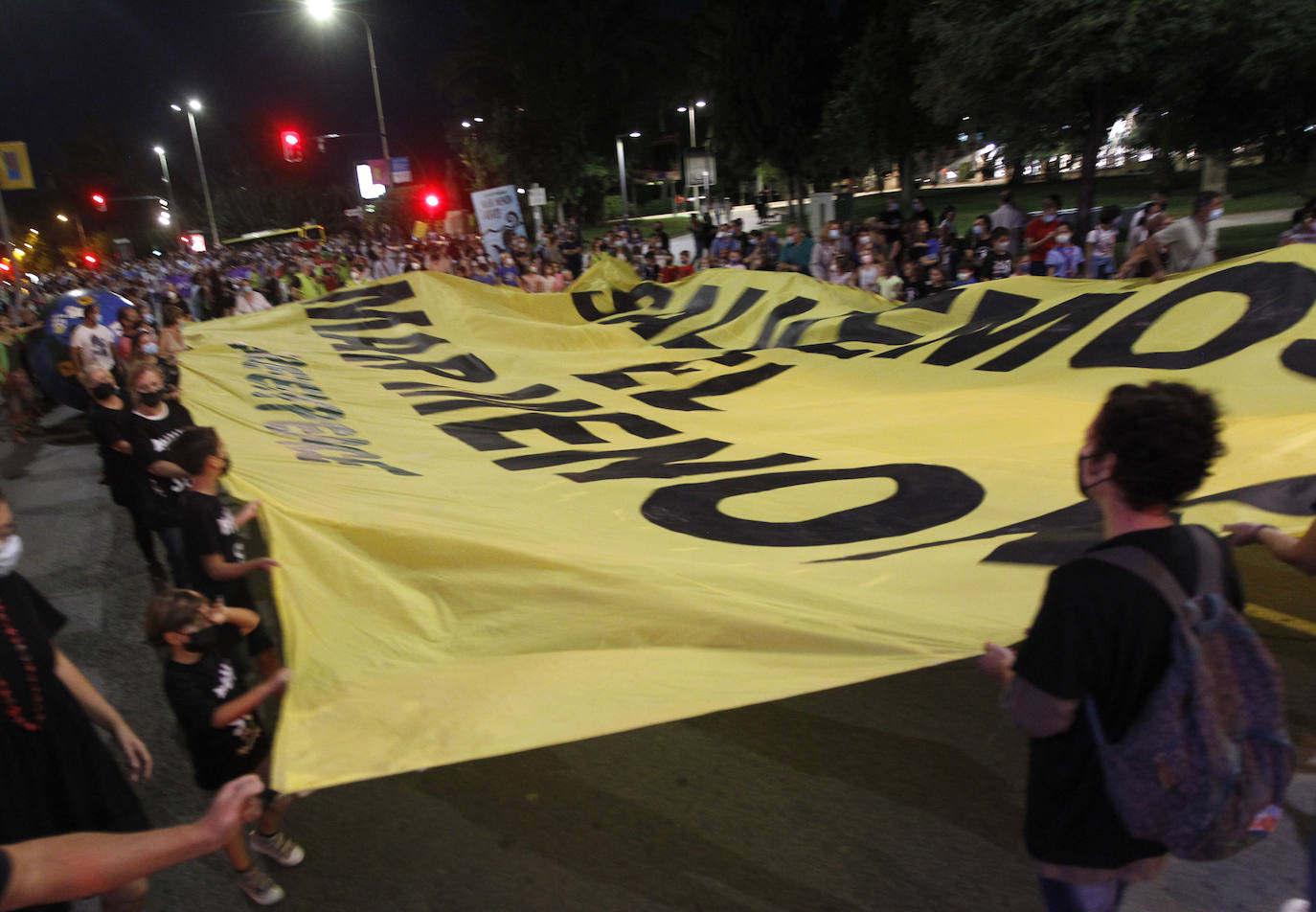 Fotos: Las imágenes de la manifestación en defensa del Mar Menor en Murcia