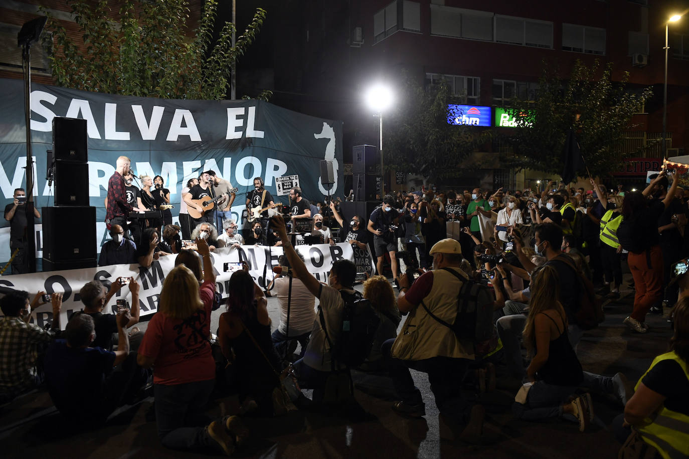 Fotos: Las imágenes de la manifestación en defensa del Mar Menor en Murcia