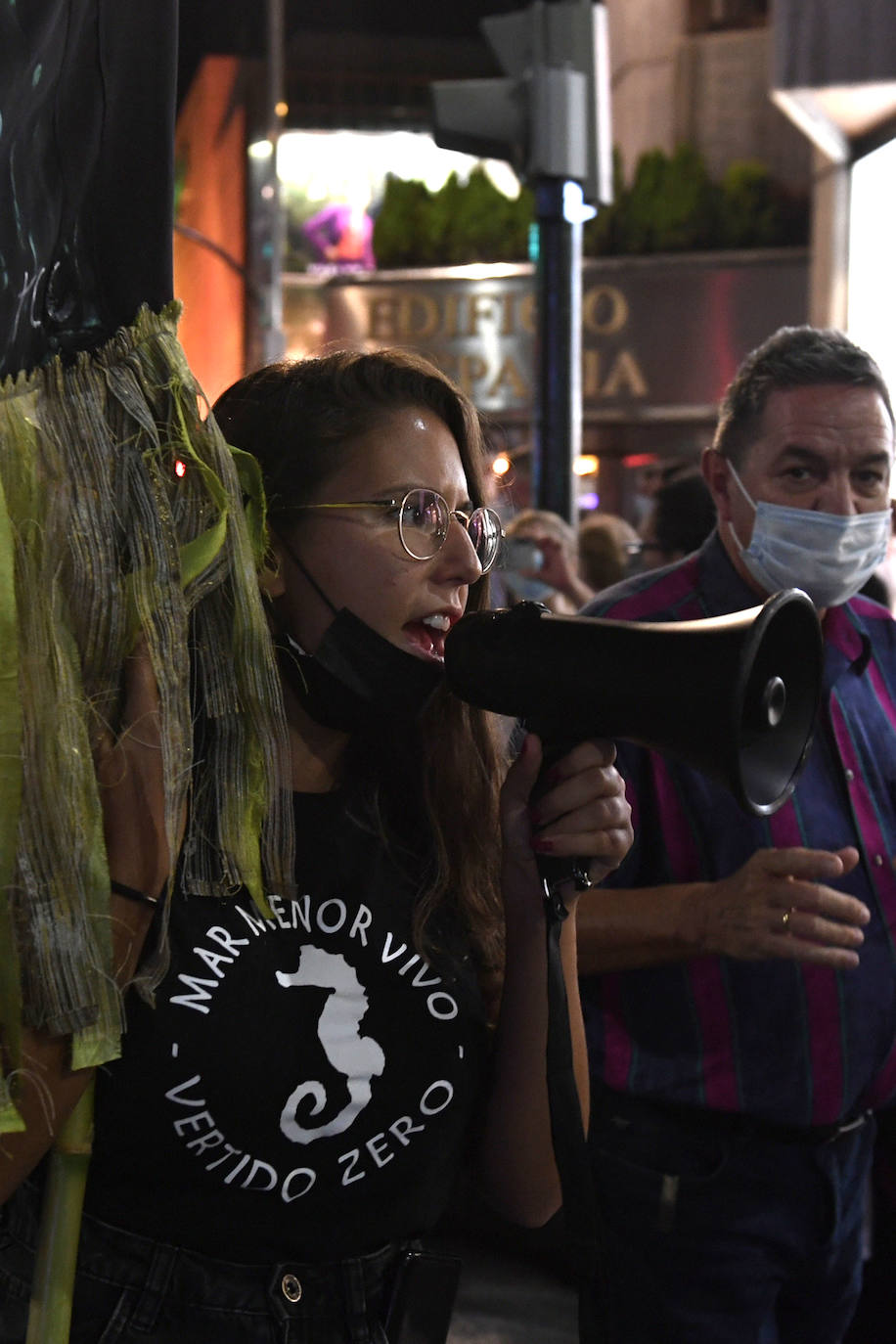 Fotos: Las imágenes de la manifestación en defensa del Mar Menor en Murcia