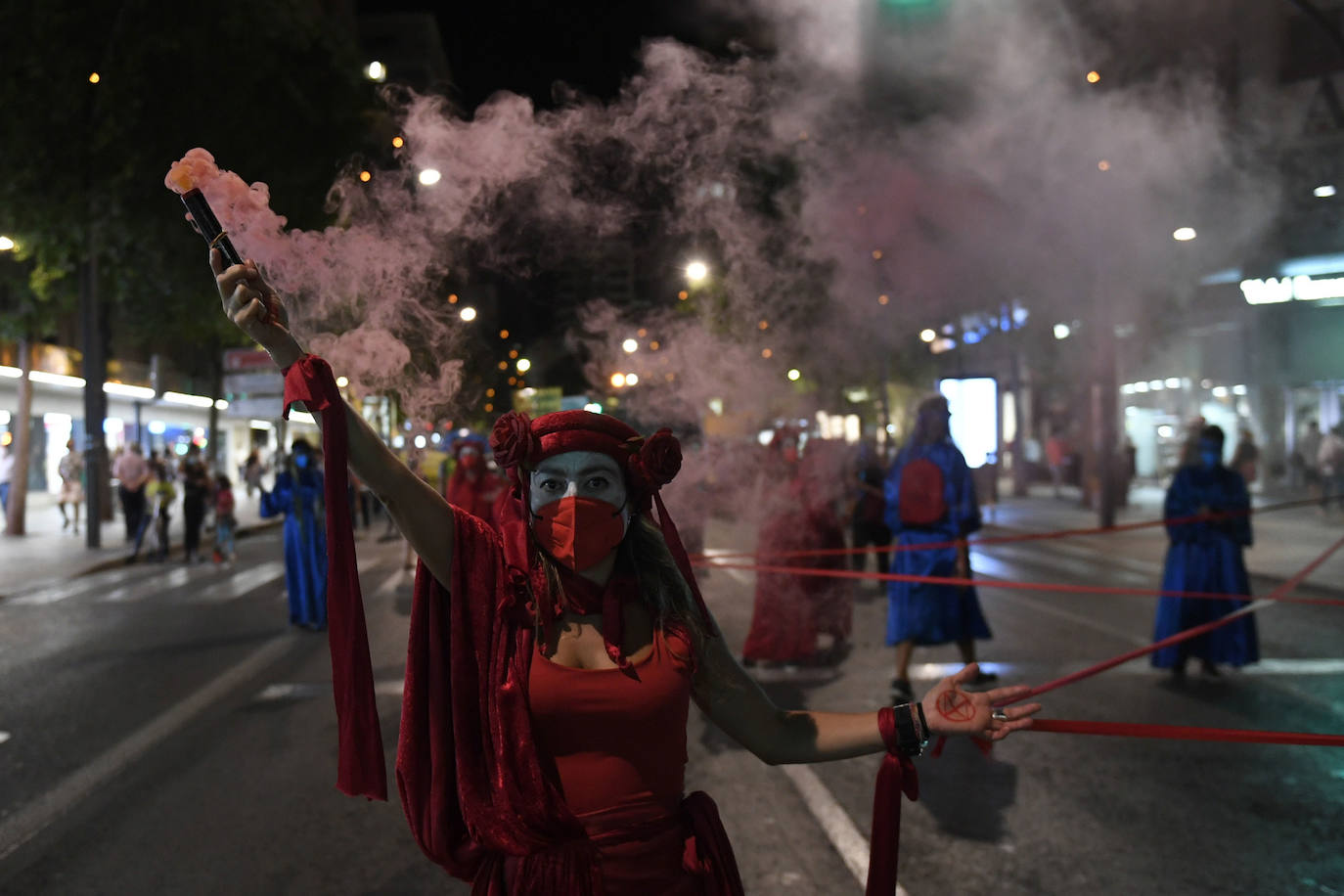 Fotos: Las imágenes de la manifestación en defensa del Mar Menor en Murcia