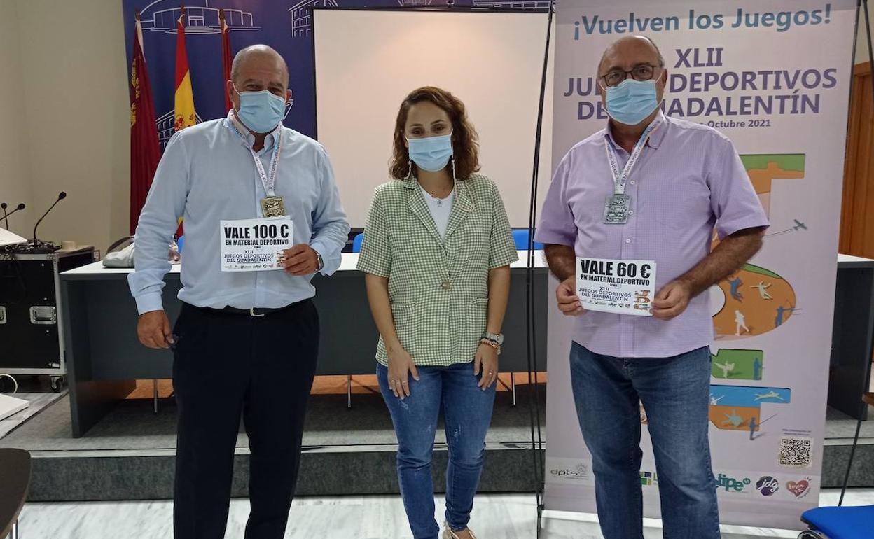 Ganadores del trofeo de senas.