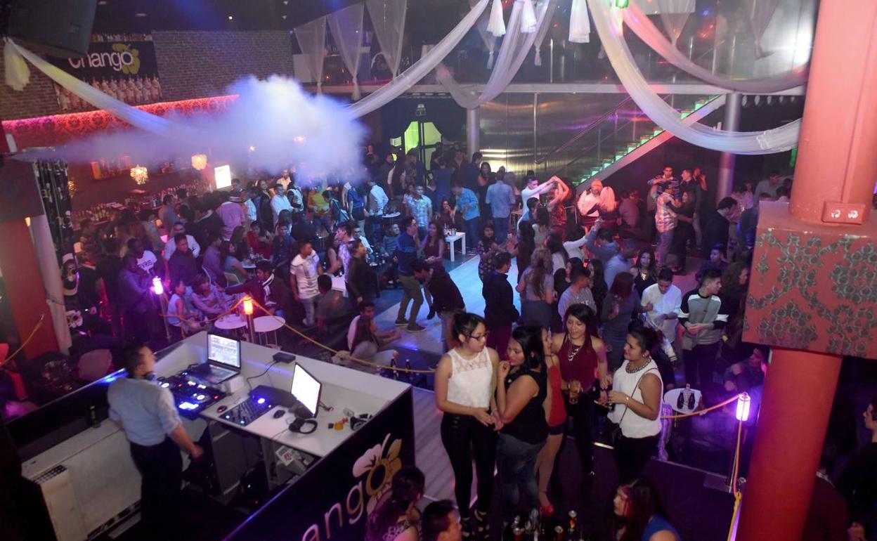 Imagen de archivo de una discoteca en Murcia antes de la pandemia.