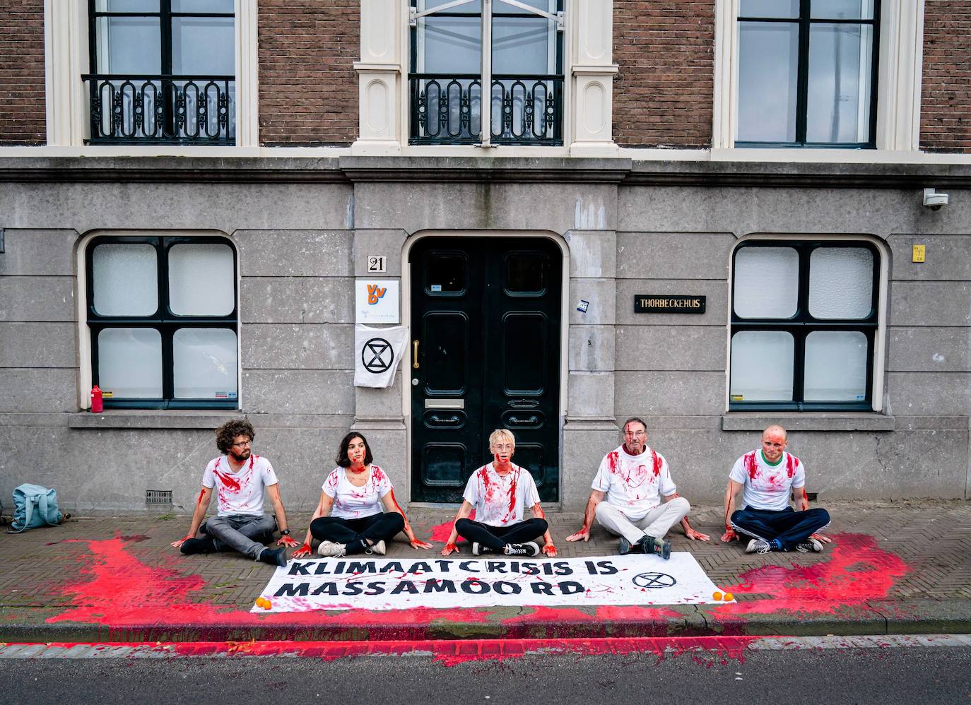 Fotos: Por las víctimas del clima