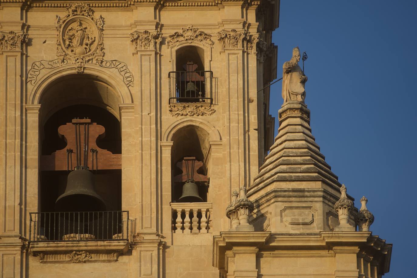 Fotos: La torre de la Catedral de Murcia, en imágenes