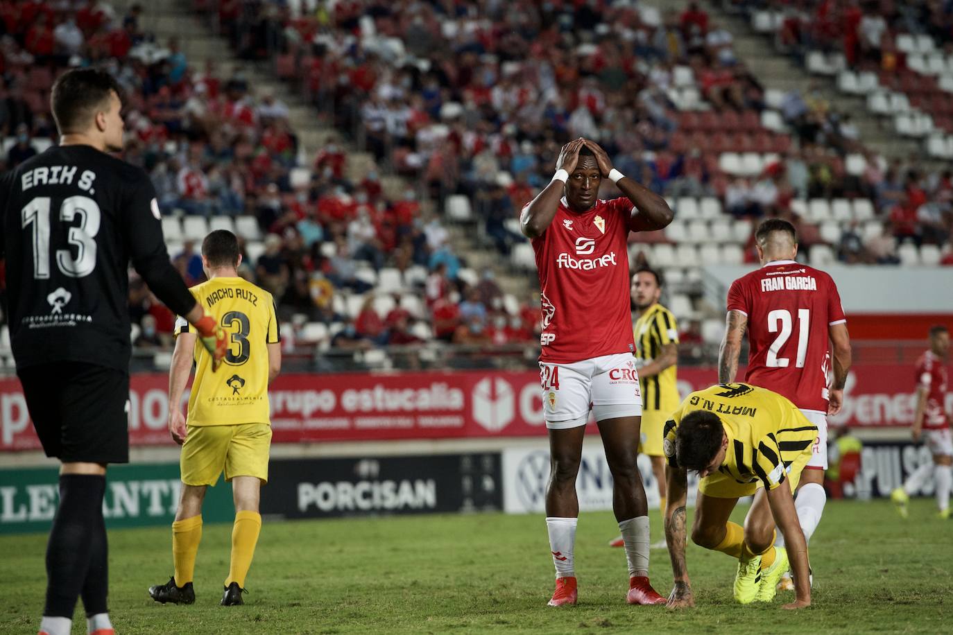 Fotos: El empate del Real Murcia frente al Atlético Pulpileño, en imágenes