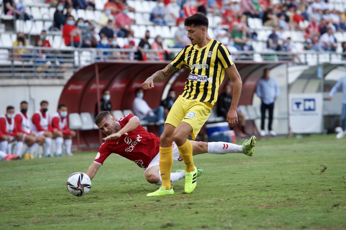 Fotos: El empate del Real Murcia frente al Atlético Pulpileño, en imágenes