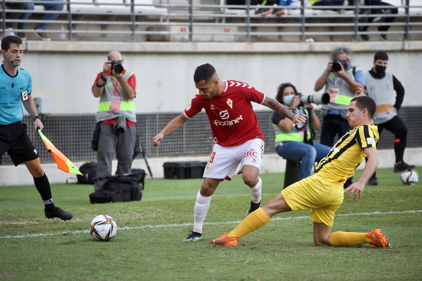 Fotos: El empate del Real Murcia frente al Atlético Pulpileño, en imágenes