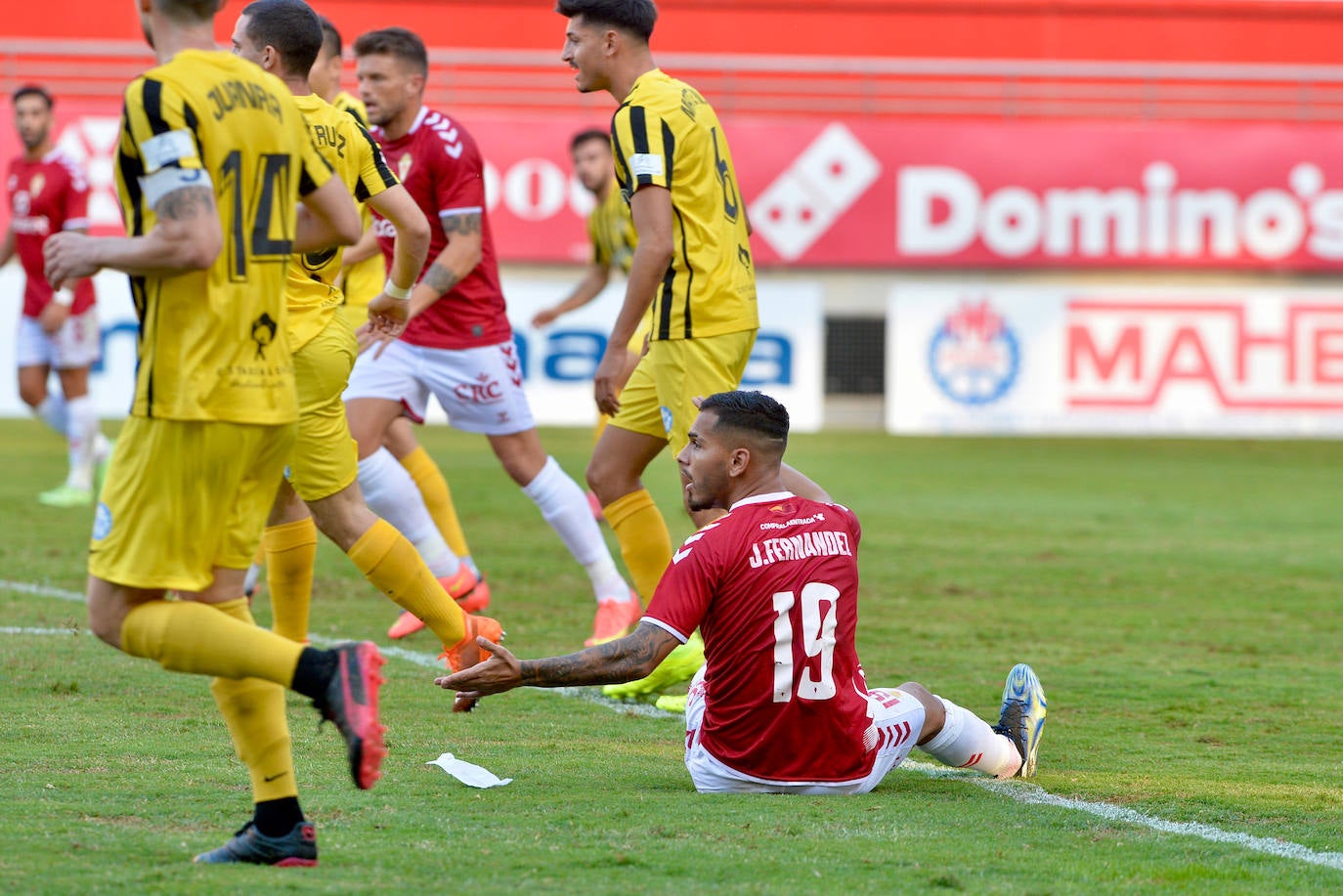 Fotos: El empate del Real Murcia frente al Atlético Pulpileño, en imágenes