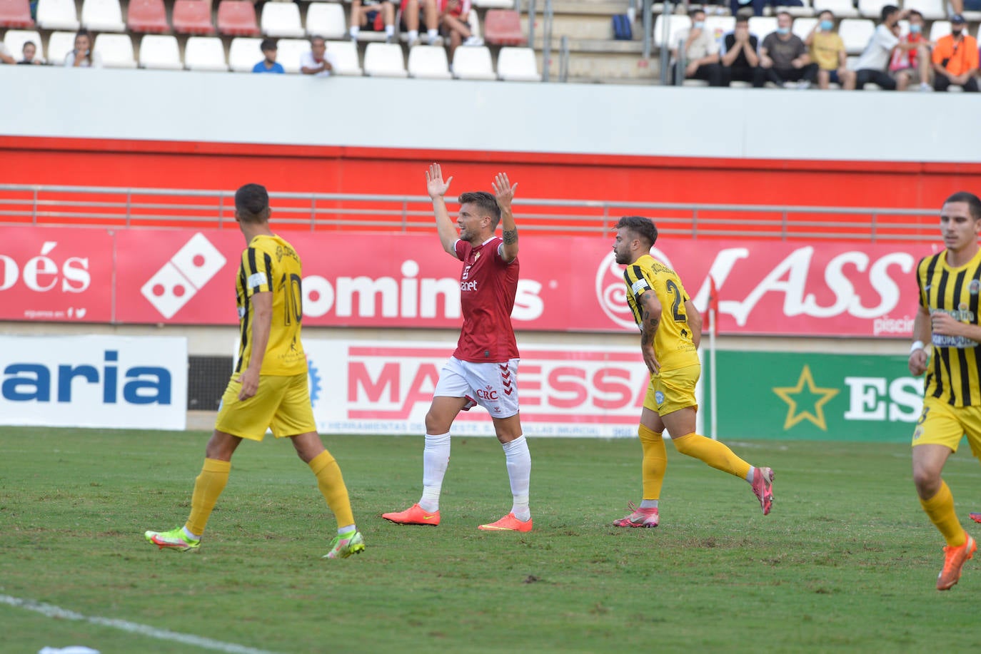 Fotos: El empate del Real Murcia frente al Atlético Pulpileño, en imágenes