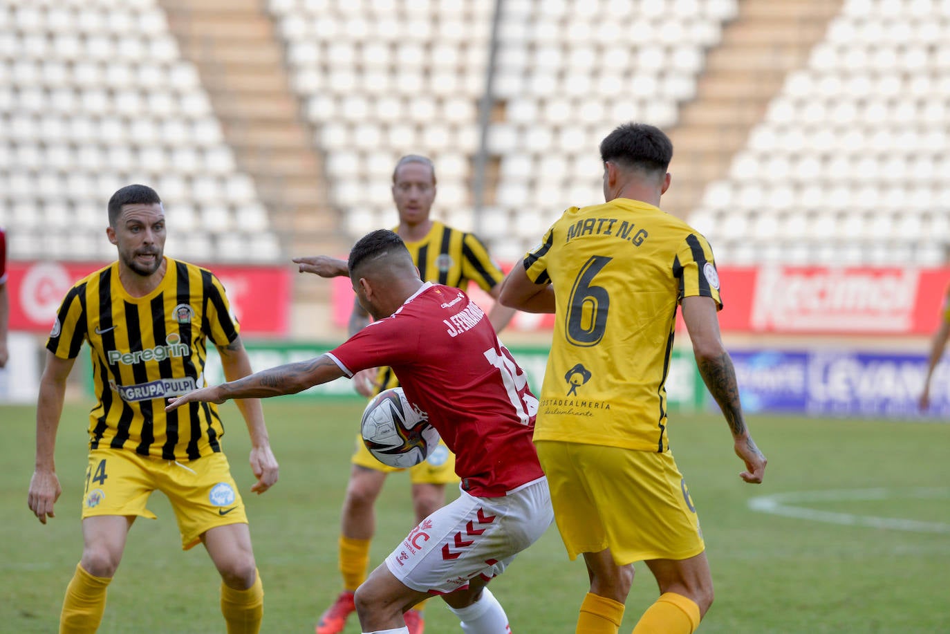 Fotos: El empate del Real Murcia frente al Atlético Pulpileño, en imágenes