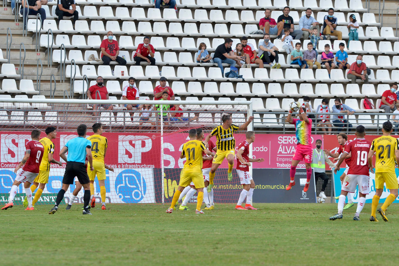 Fotos: El empate del Real Murcia frente al Atlético Pulpileño, en imágenes