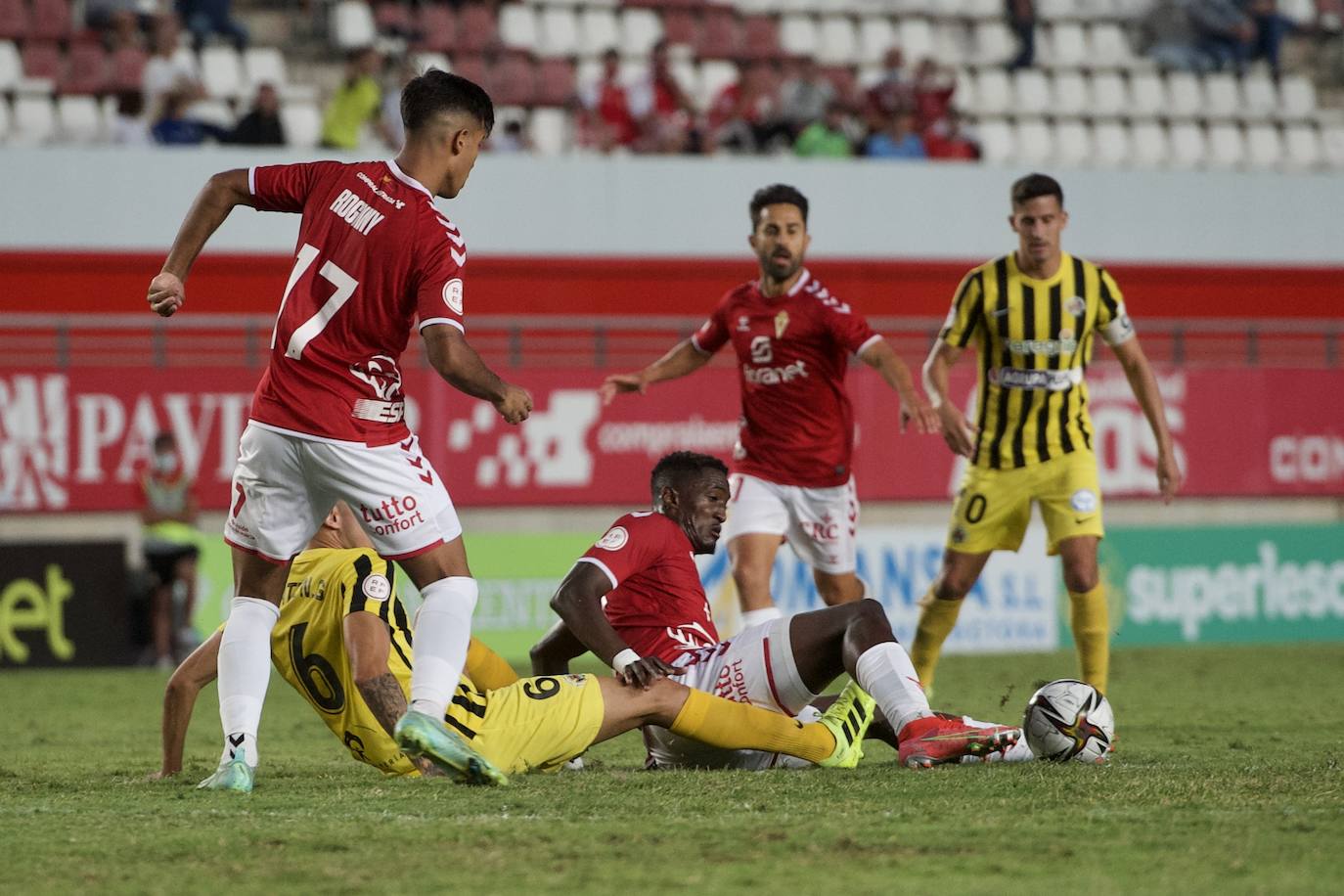 Fotos: El empate del Real Murcia frente al Atlético Pulpileño, en imágenes