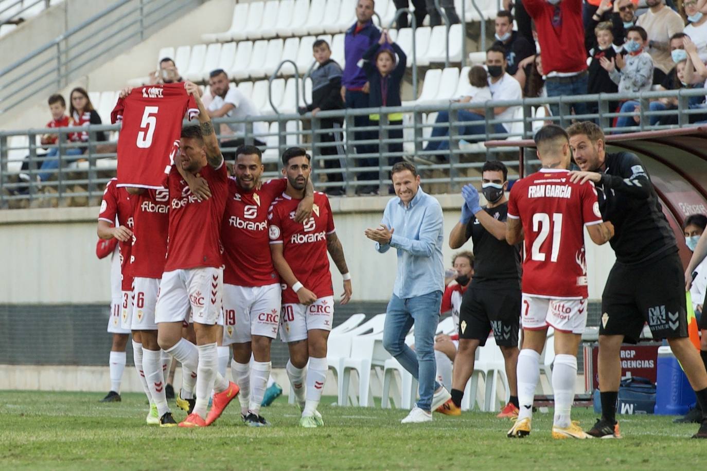 Fotos: El empate del Real Murcia frente al Atlético Pulpileño, en imágenes