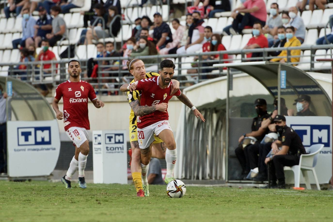 Fotos: El empate del Real Murcia frente al Atlético Pulpileño, en imágenes