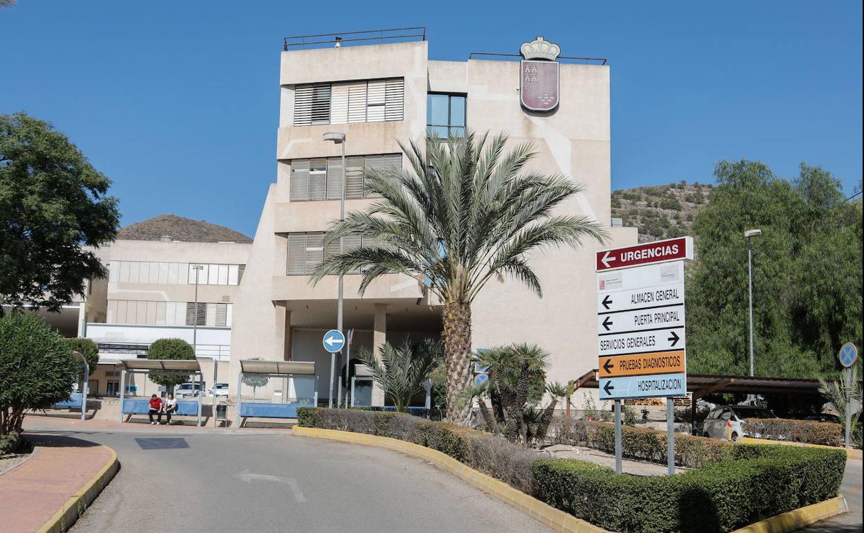 El hospital Rafael Méndez, en Lorca, en una fotografía de archivo.