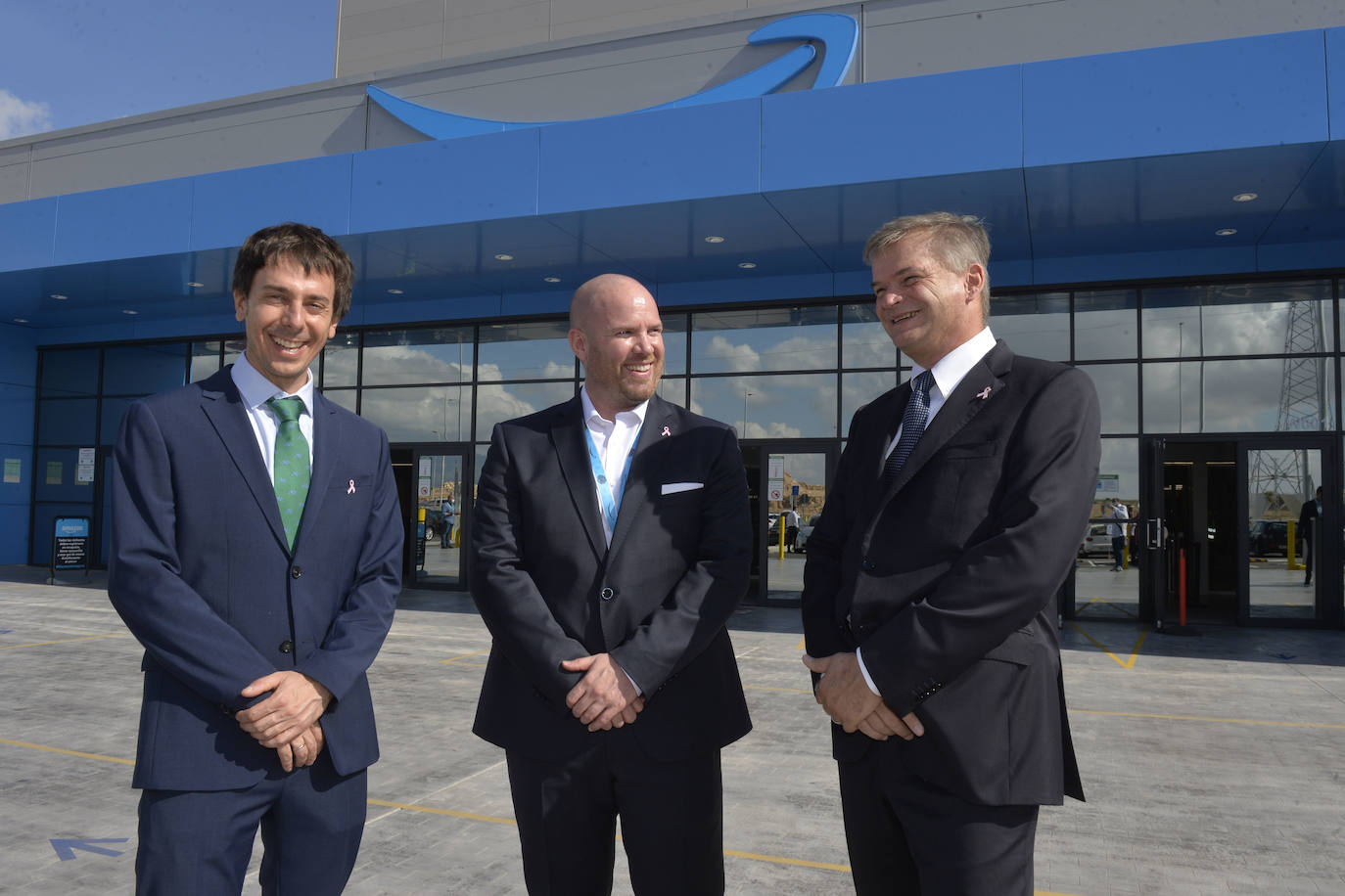 Fotos: Inauguración del nuevo centro de Amazon en Corvera, Murcia