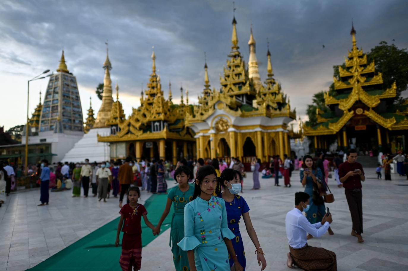 Fotos: Día de la luna llena de Thadingyut