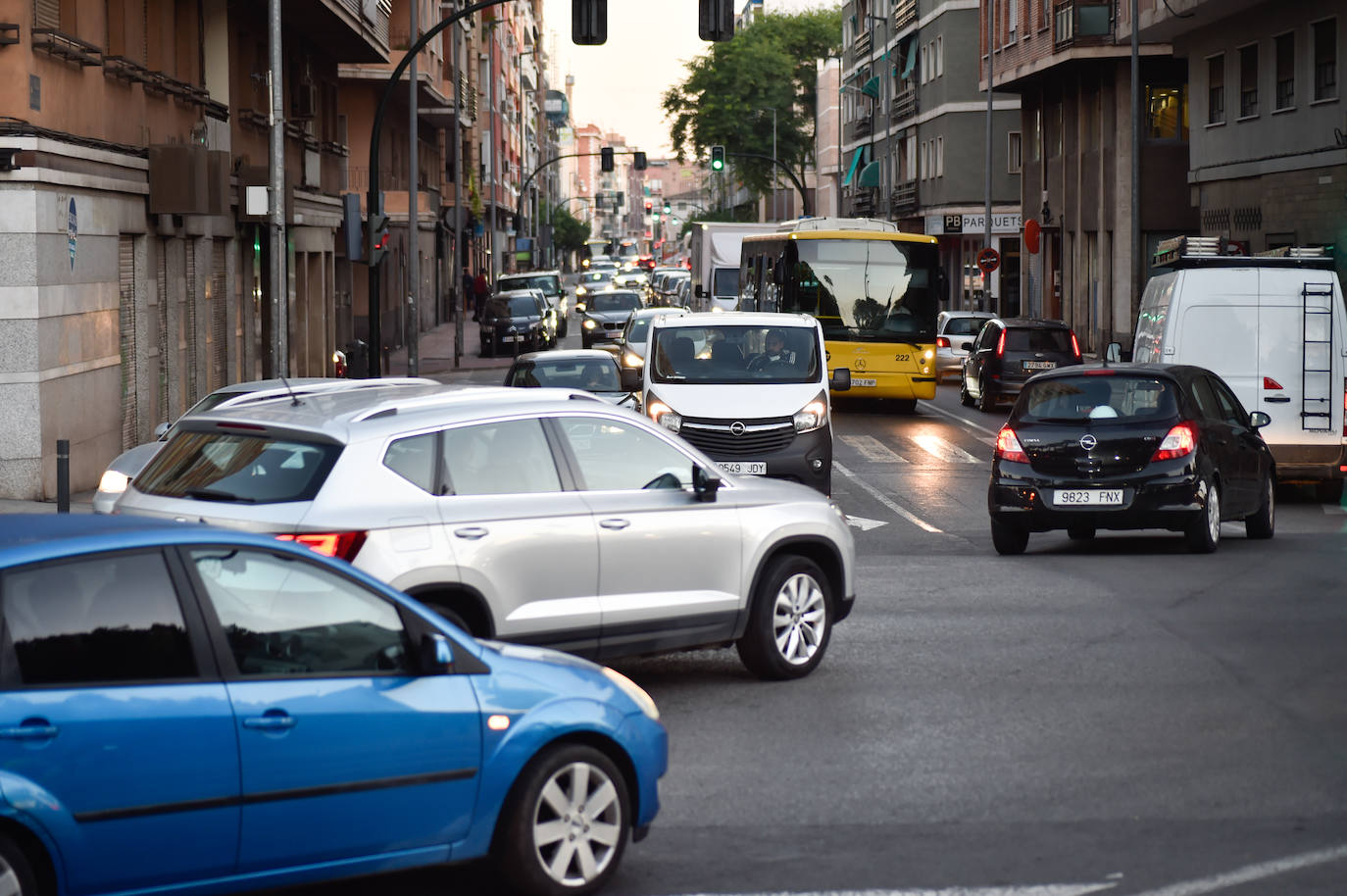 Salida de la autovia por San Antolín