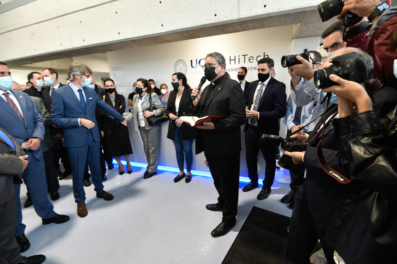 Fotos: Inauguración de la Incubadora de Alta Tecnología en Salud, Deporte y Alimentación de la UCAM