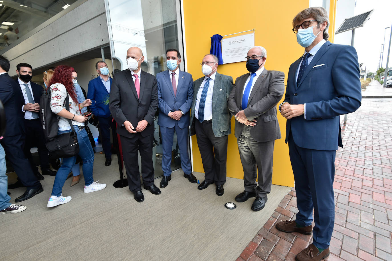 Fotos: Inauguración de la Incubadora de Alta Tecnología en Salud, Deporte y Alimentación de la UCAM