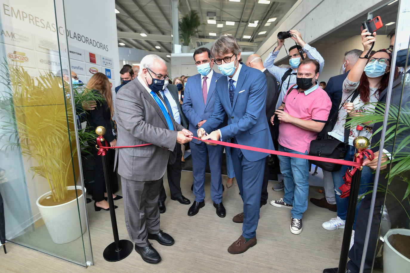 Fotos: Inauguración de la Incubadora de Alta Tecnología en Salud, Deporte y Alimentación de la UCAM