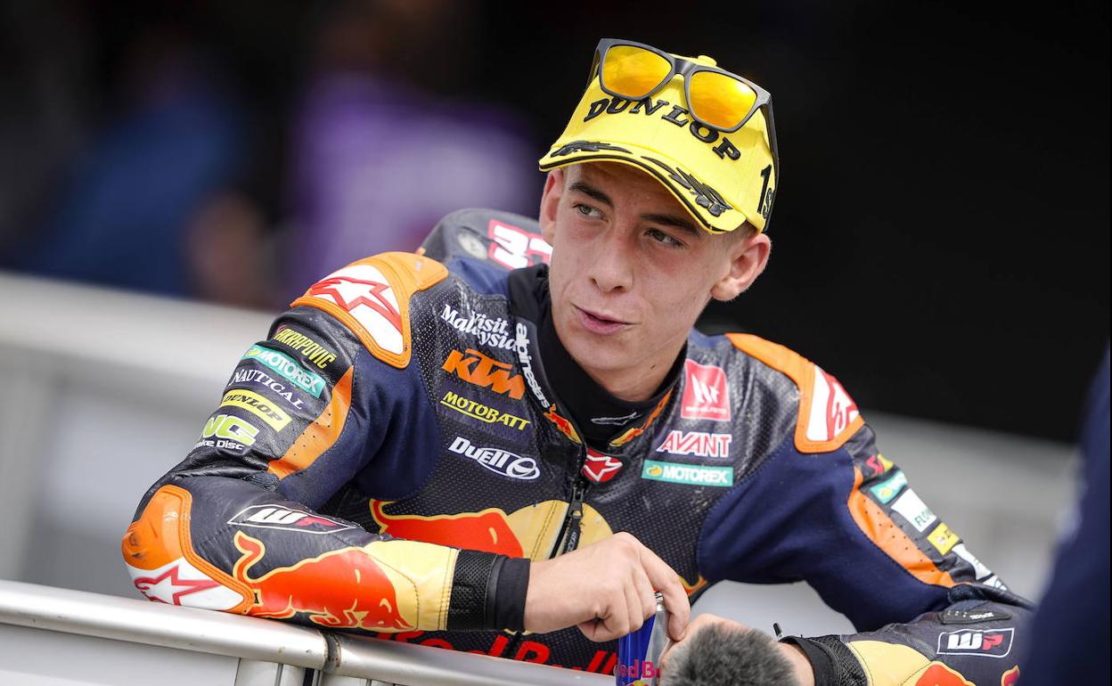 El mazarronero Pedro Acosta, campeón de Moto3.