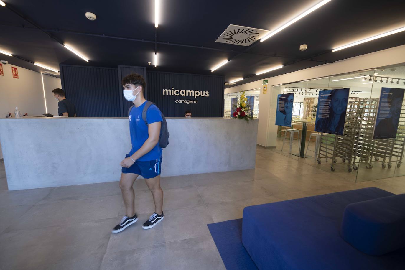 Fotos: La nueva residencia de la UPCT ya está al completo