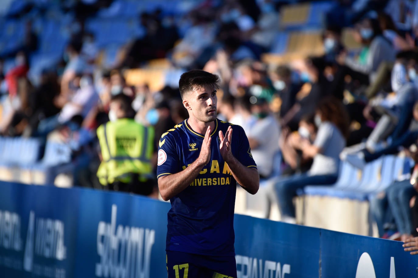 Fotos: Las mejores imágenes de la victoria del UCAM ante el Sevilla Atlético (2-1)