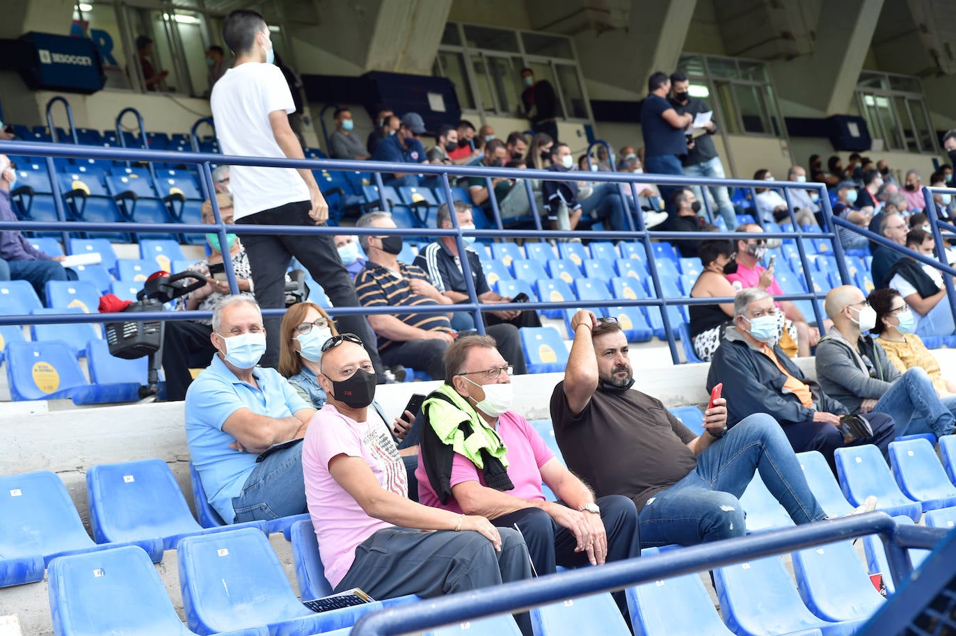 Fotos: Las mejores imágenes de la victoria del UCAM ante el Sevilla Atlético (2-1)