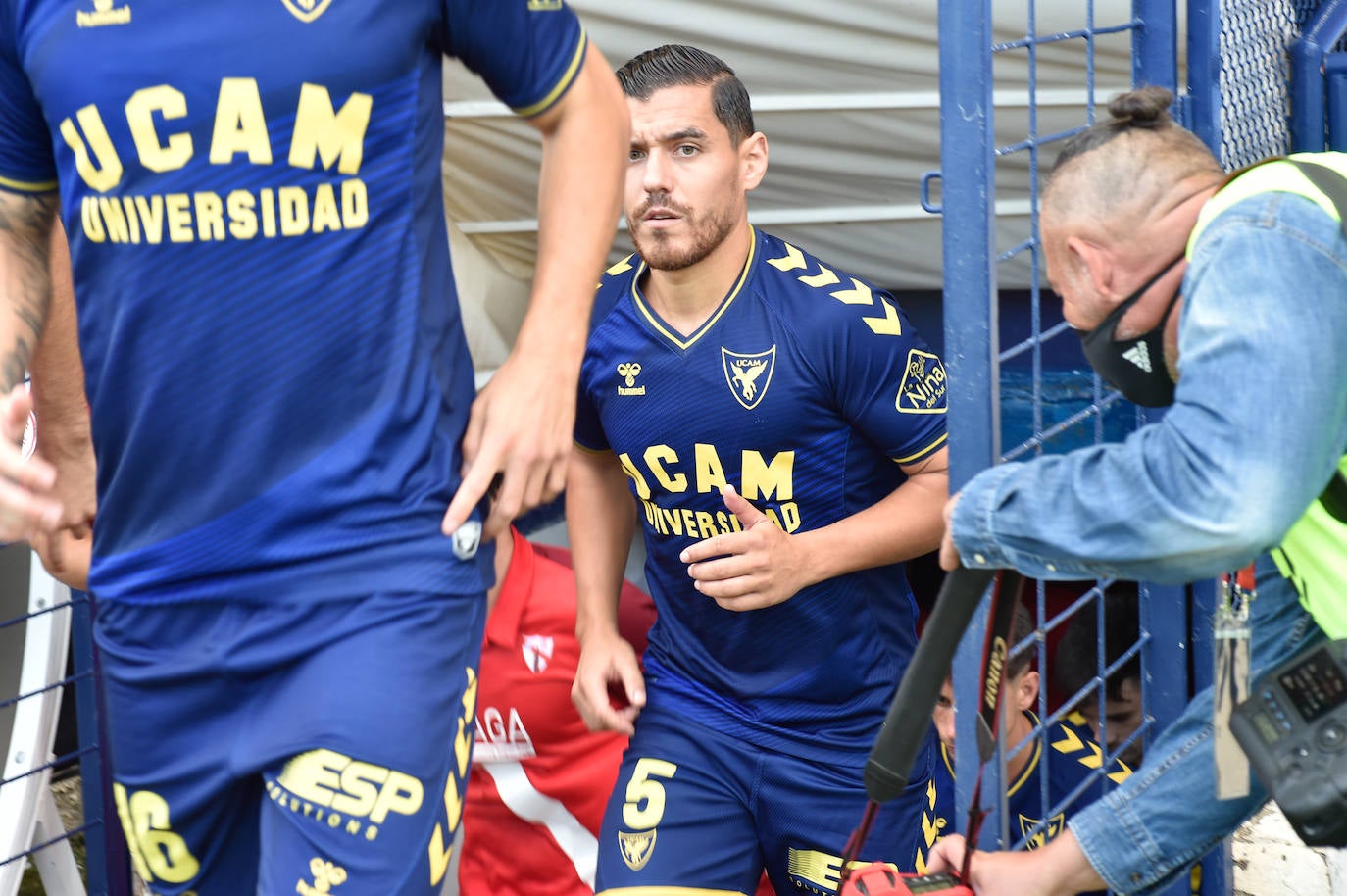 Fotos: Las mejores imágenes de la victoria del UCAM ante el Sevilla Atlético (2-1)