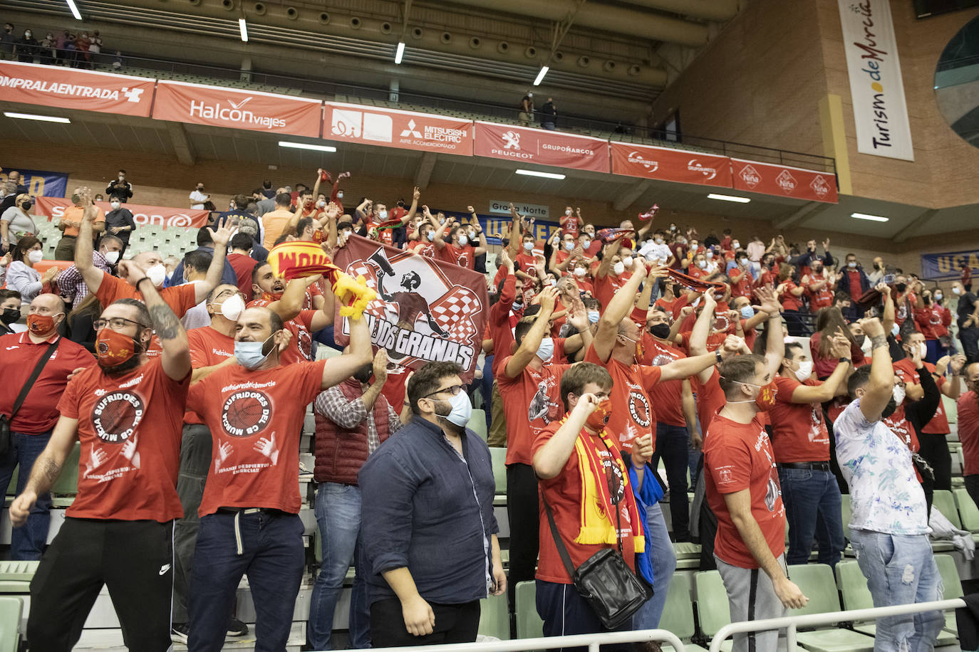 Fotos: La victoria del UCAM Murcia contra el Baskonia, en imágenes