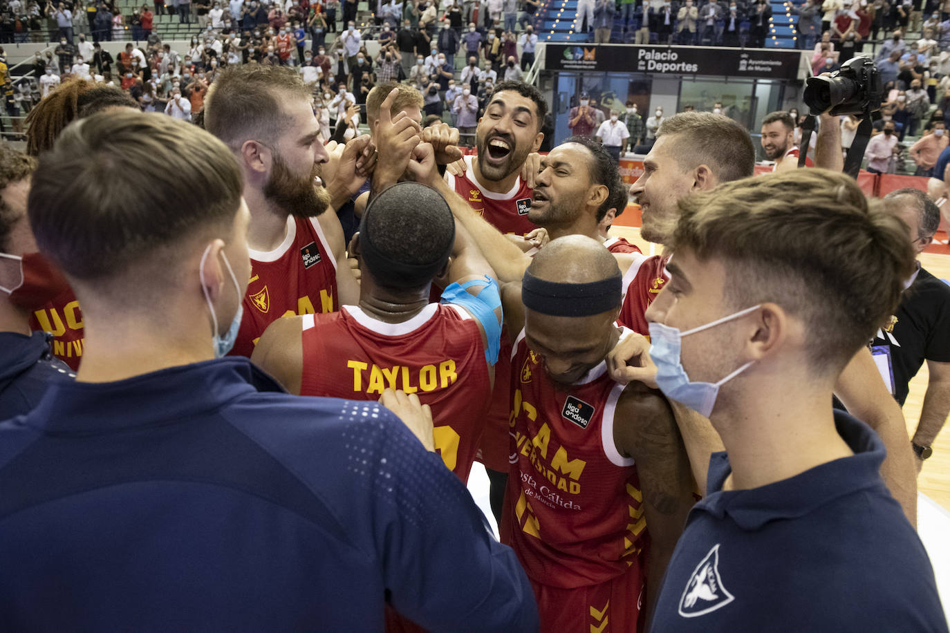 Fotos: La victoria del UCAM Murcia contra el Baskonia, en imágenes