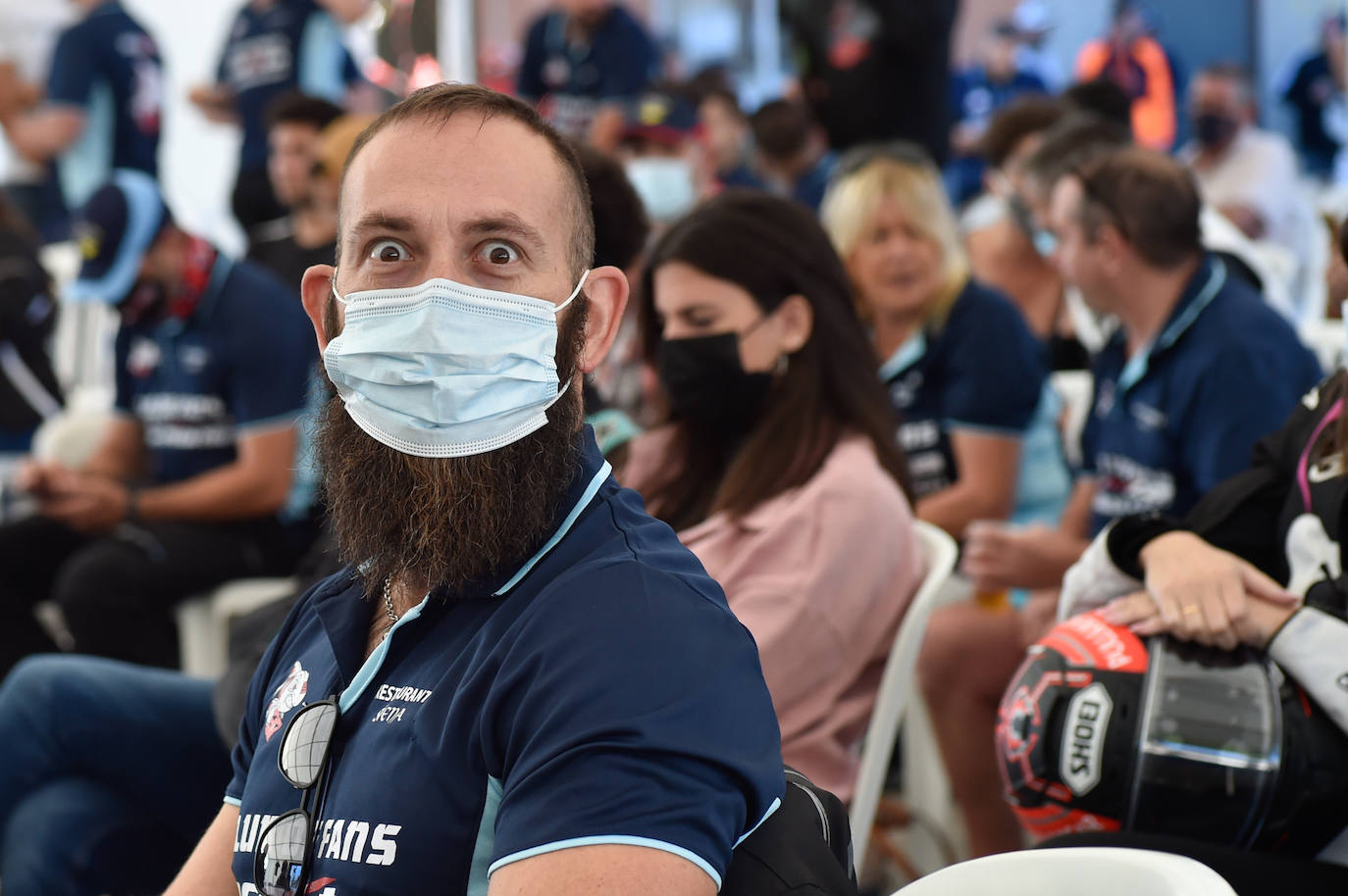 Fotos: Así se ha vivido en Mazarrón el podio de Acosta en el GP de Emilia Romaña