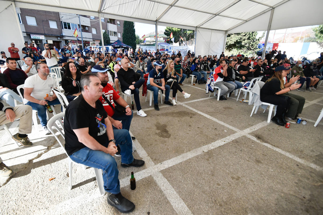 Fotos: Así se ha vivido en Mazarrón el podio de Acosta en el GP de Emilia Romaña