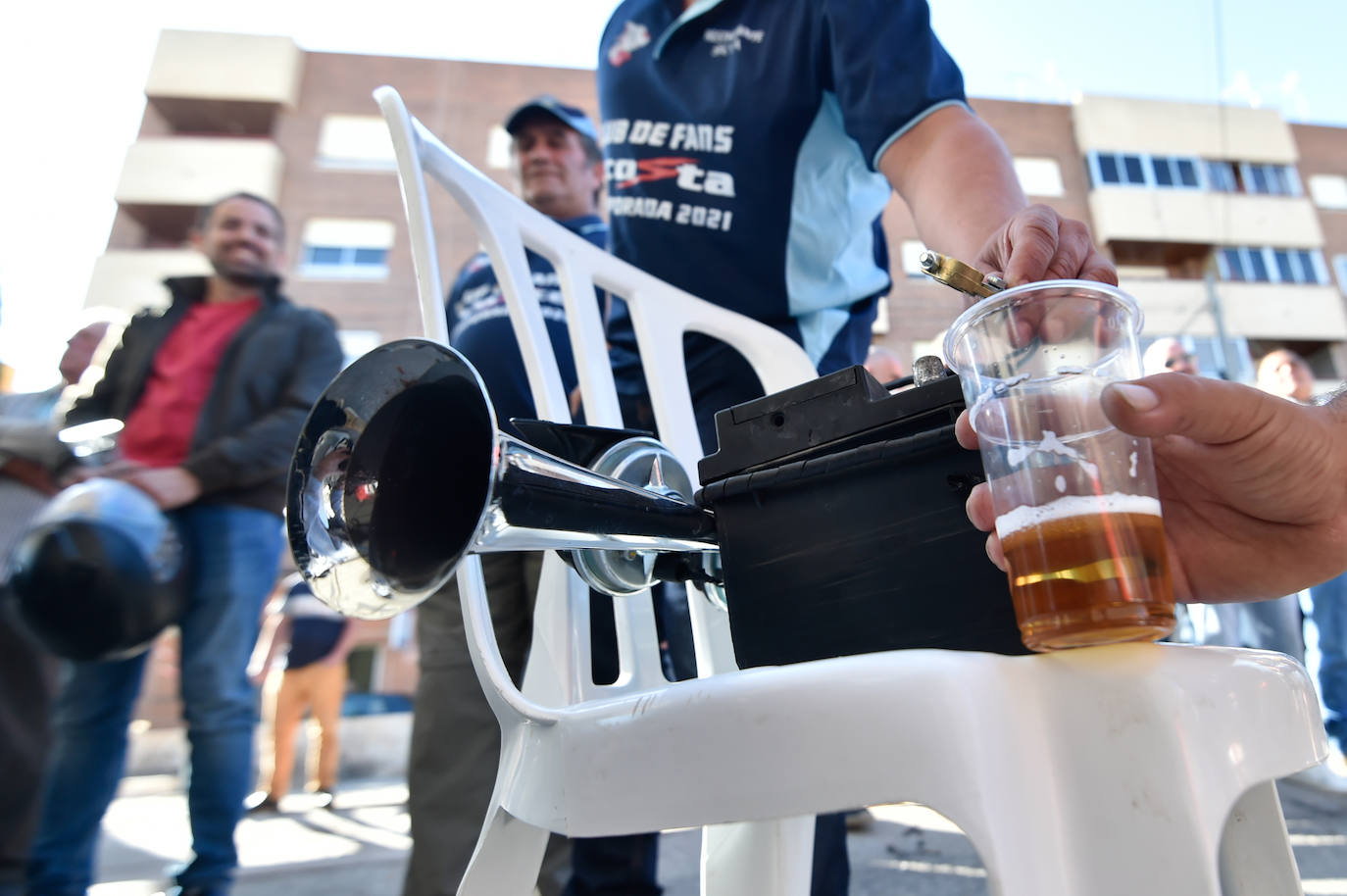 Fotos: Así se ha vivido en Mazarrón el podio de Acosta en el GP de Emilia Romaña