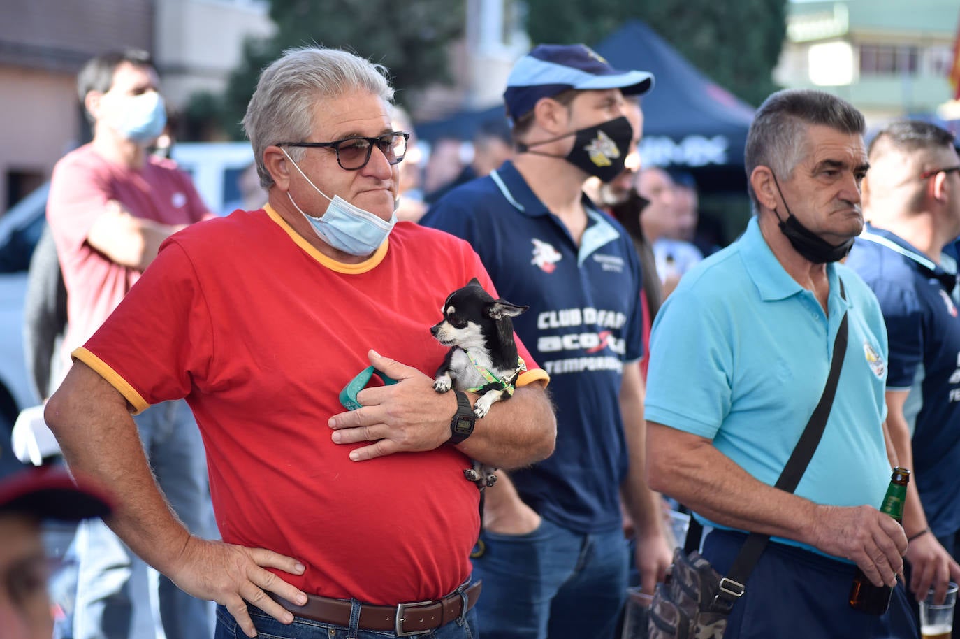 Fotos: Así se ha vivido en Mazarrón el podio de Acosta en el GP de Emilia Romaña