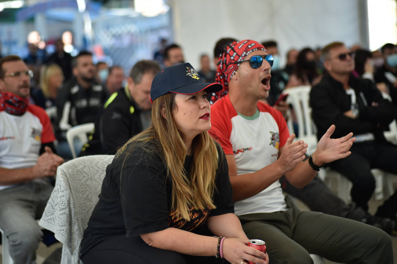 Fotos: Así se ha vivido en Mazarrón el podio de Acosta en el GP de Emilia Romaña