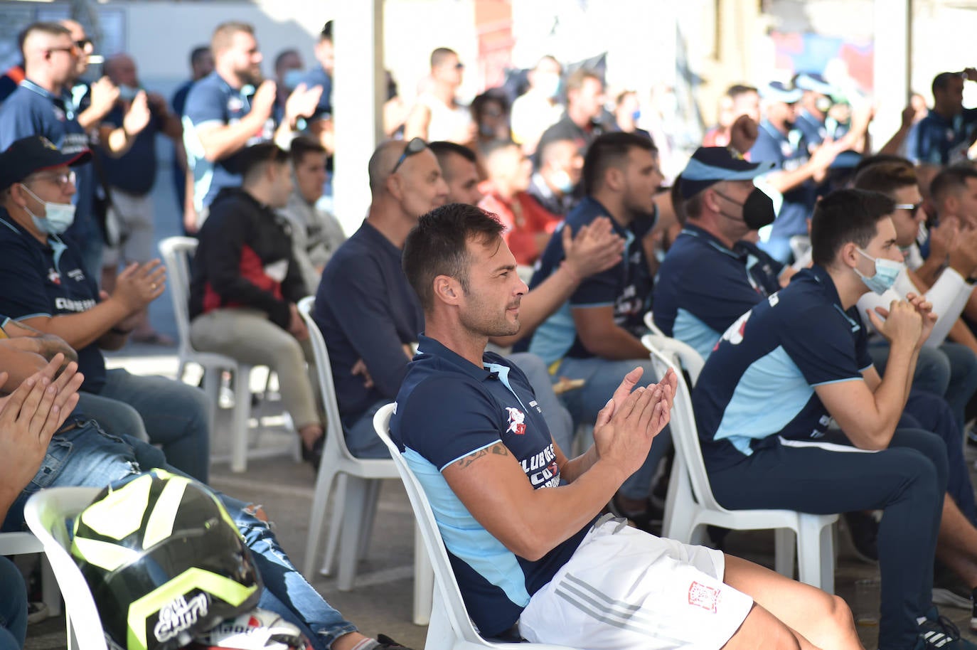 Fotos: Así se ha vivido en Mazarrón el podio de Acosta en el GP de Emilia Romaña