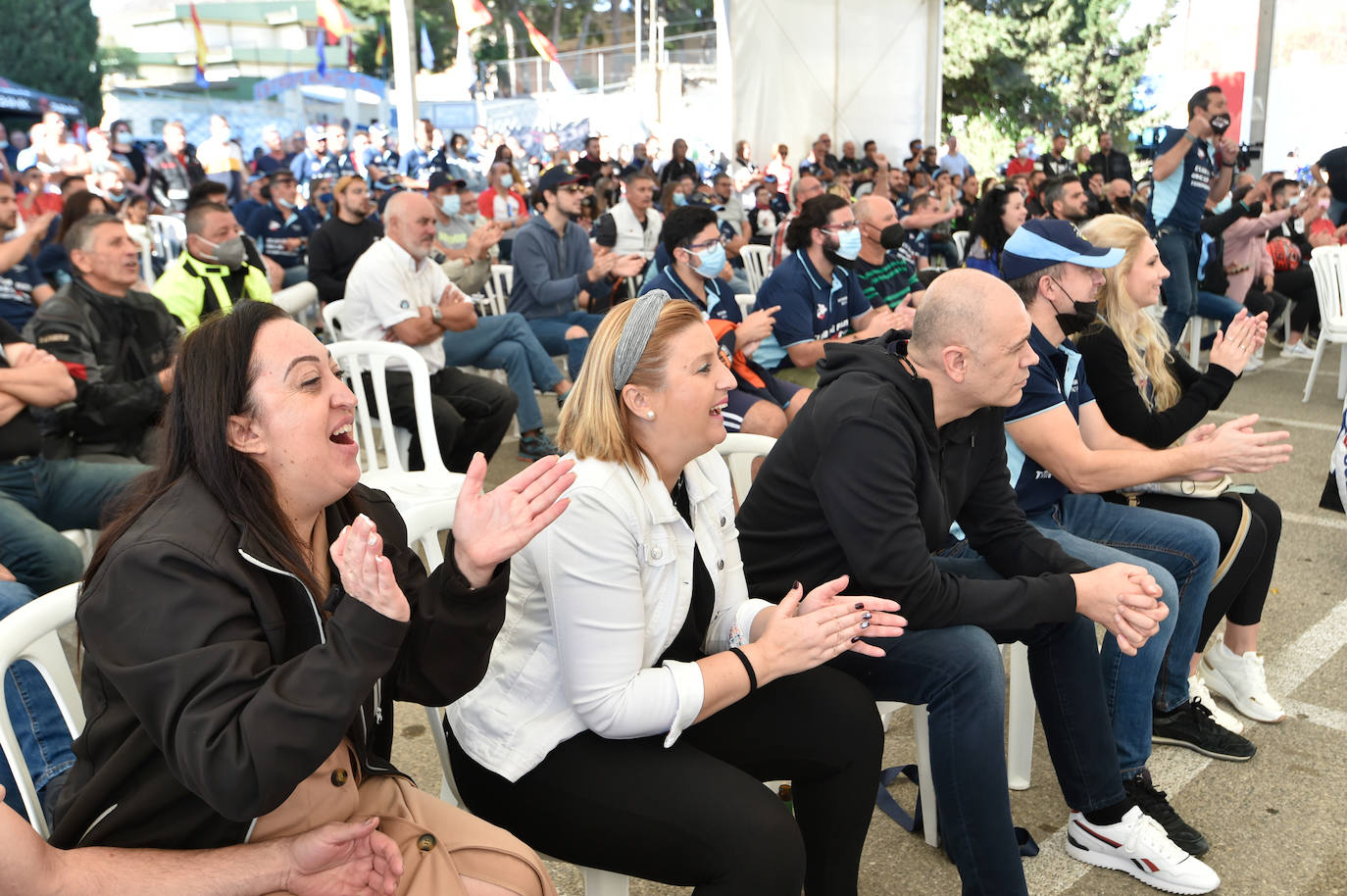 Fotos: Así se ha vivido en Mazarrón el podio de Acosta en el GP de Emilia Romaña