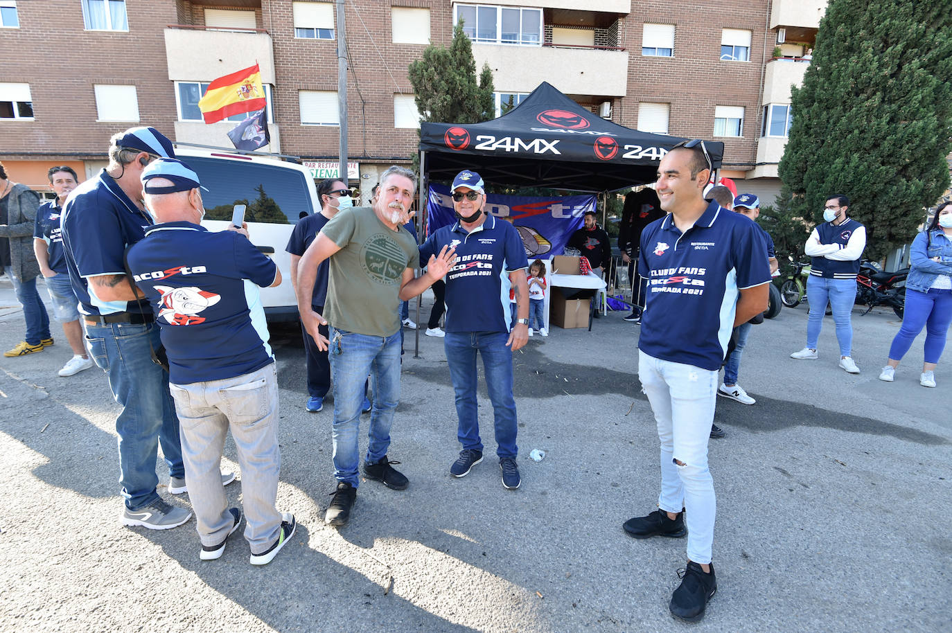 Fotos: Así se ha vivido en Mazarrón el podio de Acosta en el GP de Emilia Romaña